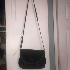 Black crossbody purse